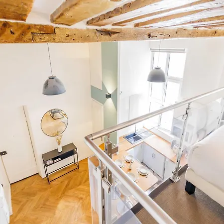 Quiet 1br 4p - Place Des Victoires Appartamento *